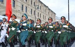 Đoàn QĐND Việt Nam sơ duyệt Lễ duyệt binh trên Quảng trường Đỏ