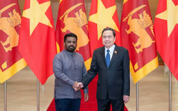 Chủ tịch Quốc hội hội kiến Tổng thống Sri Lanka