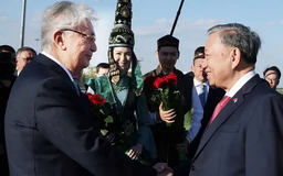 Lễ đón Tổng Bí thư Tô Lâm và Phu nhân thăm cấp Nhà nước Cộng hòa Kazakhstan