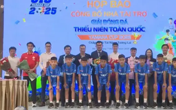 Công bố Giải bóng đá U13 toàn quốc 2025
