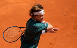 Andrey Rublev sớm dừng bước ở giải Rome mở rộng 2025