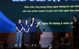Sinh viên sáng tạo trong tuyên truyền pháp luật