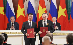 Tổng Bí thư Tô Lâm và Tổng thống Vladimir Putin chứng kiến Lễ trao các văn kiện hợp tác