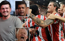 Harry Maguire cổ vũ đội bóng cũ