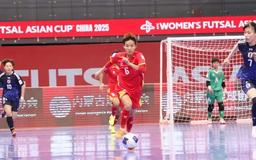Futsal nữ Việt Nam thất bại trước Nhật Bản