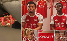 Mẫu áo đấu độc đáo của Arsenal bị rò rỉ