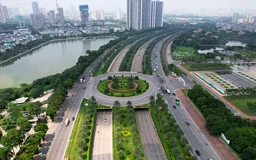 Hà Nội điều chỉnh giao thông trên đại lộ Thăng Long