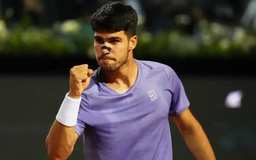 Carlos Alcaraz giành vé vào chung kết Rome Masters