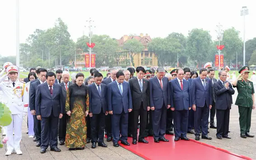 Lãnh đạo Đảng, Nhà nước vào Lăng viếng Chủ tịch Hồ Chí Minh