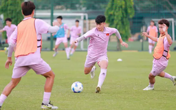 U16 Việt Nam chuẩn bị trước giải giao hữu quốc tế