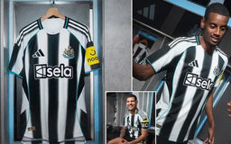 Newcastle ra mắt mẫu áo đấu sân nhà mùa giải 2025-2026