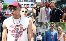 Dàn sao Bóng đá ‘đổ bộ’ chặng F1 Monaco