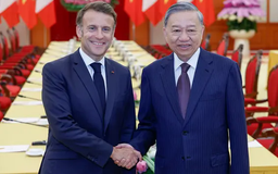 Tổng Bí thư Tô Lâm tiếp Tổng thống Pháp Emmanuel Macron