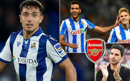 Arsenal chiêu mộ thành công Martin Zubimendi