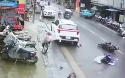 Ô tô tông loạt xe máy ở Sapa, một người tử vong