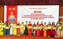 Hà Nội dẫn đầu về chất lượng giáo dục mầm non