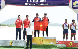 Rowing Việt Nam nhất toàn đoàn giải vô địch Đông Nam Á