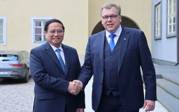 Thủ tướng Phạm Minh Chính hội kiến Chủ tịch Quốc hội Estonia