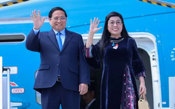 Thủ tướng đến Pháp dự Hội nghị Đại dương LHQ lần thứ 3