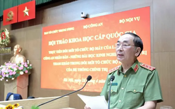 Thượng tướng Trần Quốc Tỏ được kéo dài thời gian giữ chức Thứ trưởng Bộ Công an