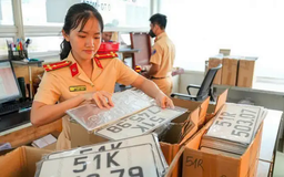 Cục CSGT đề xuất giữ nguyên biển số xe sau sáp nhập