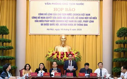 Công bố lệnh của Chủ tịch nước về Nghị quyết sửa đổi Hiến pháp