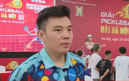 Lý Hoàng Nam tạo điểm nhấn tại Pickleball Đài Hà Nội 2025