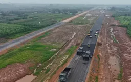 Gói thầu số 9 đường Vành đai 4 còn vướng mặt bằng