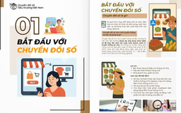 Ra mắt sổ tay hướng dẫn tiểu thương chuyển đổi số