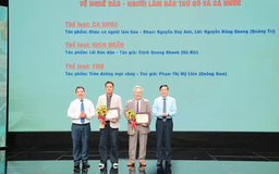 Vinh danh những sáng tác nghệ thuật về người làm báo