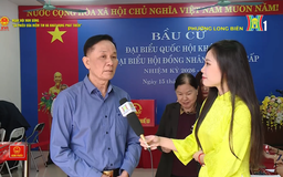Phường Long Biên ứng dụng công nghệ trong công tác bầu cử