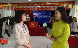 Đông đảo cử tri xã Gia Lâm tham gia bầu cử