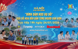 Đón xem 'Hà Nội chuyển động' ngày 24/7: 'Bình dân học vụ số' - Đưa số hóa đến gần từng người dân hơn