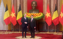 Lễ đón Nhà vua và Hoàng hậu Bỉ thăm Việt Nam