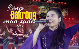Sông Đắc-Krông mùa xuân về