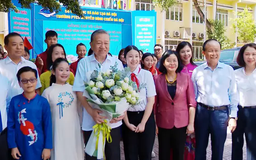 Tổng Bí thư thăm các trường PTCS chuyên biệt Hà Nội