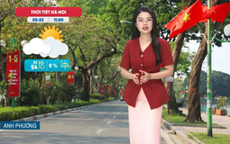 Dự báo thời tiết trưa | 02/05/2025