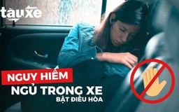 Nguy hiểm khi ngủ trong xe bật điều hòa