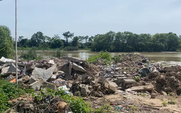 Nhiều diện tích hồ bị san lấp tại huyện Hoài Đức