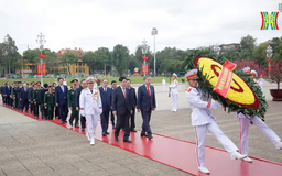 Lãnh đạo Đảng, Nhà nước vào Lăng viếng Chủ tịch Hồ Chí Minh