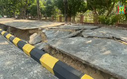 Đường sá Myanmar bị tàn phá sau trận động đất lịch sử