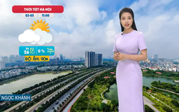 Dự báo thời tiết trưa | 03/05/2025