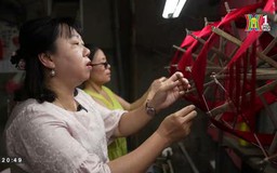Dệt lụa ở Vạn Phúc