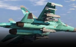 Su-34 dội bom lượn ngăn Ukraine tập kết lực lượng