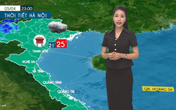 Dự báo thời tiết tối | 04/04/2025