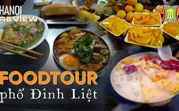 Cầm 100k 'ăn sập' phố Đinh Liệt | Hanoi Review | 04/08/2023