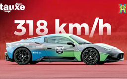 Maserati MC20 không người lái lập kỷ lục tốc độ 318 km/h | Bản tin Tàu và Xe | 05/03/2025