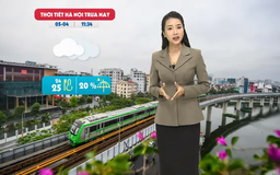 Dự báo thời tiết trưa | 05/04/2025