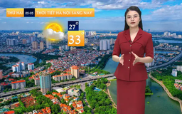 Dự báo thời tiết trưa | 05/05/2025