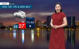 Dự báo thời tiết tối | 05/05/2025
